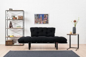Rozkladacia pohovka Nitta Black