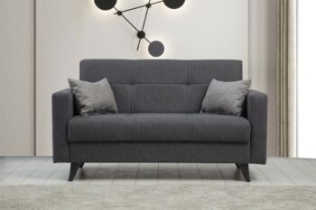 Rozkladacia pohovka Polya Dark Grey