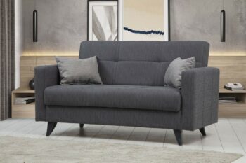 Rozkladacia pohovka Polya Dark Grey