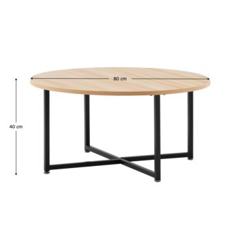 Stolík je vyrobený…