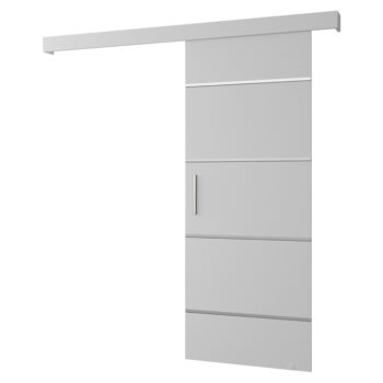 Posuvné dvere SALDOR 90 4 sú skvelou voľbou pre efektívne využitie priestoru alebo elegantné oddelenie dvoch miestností. Vyrobené sú z kvalitnej laminovanej DTD dosky v bielom prevedení. Rozmery dverí sú (ŠxV): 90x204 cm, pričom hrúbka materiálu je 1,6…