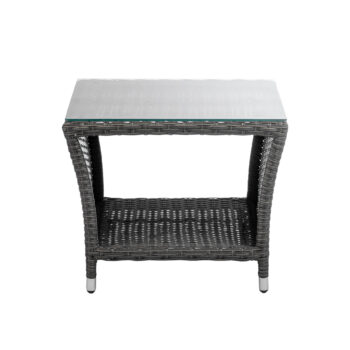 Užívajte si chvíle oddychu, pohody a relaxu vo dvojici so záhradným setom z umelého ratanu SALTON. Set je zložený z troch kusov a to z dvoch kresiel a jedného stola. Rozmer polohovateľného kresla je (ŠxHxV): 66x79x103 cm a rozmer stola je (ŠxHxV): 49x49x40 cm. Vytvorte si v záhrade, na terase či…