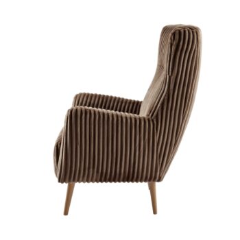 Predstavujeme vám elegantné kreslo Samy 1, ktoré sa stane štýlovým doplnkom vášho interiéru. Toto klasické kreslo v modernom dizajne je vyrobené z kvalitnej látky v sivohnedej (taupe) farbe, ktorá dokonale ladí s bukovými nohami. Je ideálnou voľbou pre tých, ktorí hľadajú…