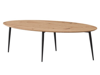 Konferenčný stolík Sanam v prevedení dub artisan a čierna je ideálnym doplnkom pre moderné interiéry. Tento elegantný kus nábytku kombinuje funkčnosť s estetickým vzhľadom, čo ho robí vhodným pre rôzne štýly obývacích izieb.