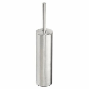 SAPHO XS300 X-Steel WC kefa čierna nástenná / na postavenie, brúsená nehrdz. oceľ