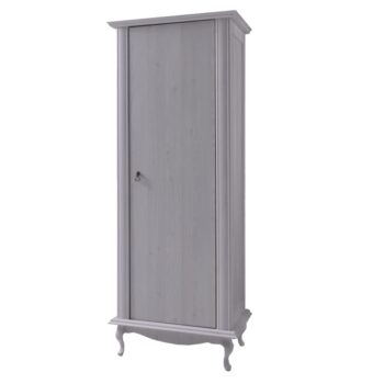 Jedným z komponentov nádherného sektorového nábytku je šatníková skriňa VILAR DA3. Jej rozmery sú (ŠxHxV): 75x57x196 cm, výška spodného priestoru od podlahy je 15 cm. Stabilitu jej dávajú pevné drevené nohy a o otváranie sa postará dizajnová kovová úchytka. Skriňa ponúka úložný priestor v podobe…