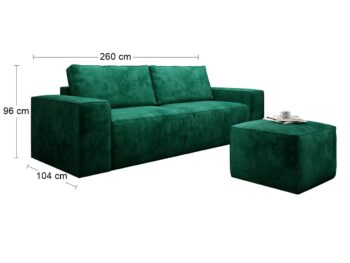 Domov bez pohodlnej pohovky si už ani nevieme predstaviť. Rozkladacia pohovka s úložným priestorom SAVILA vnesie do Vášho domova to pravé čaro a obývačka sa stane srdcom domova, kde sa stretnete s blízkymi či rodinou a budete si užívať spoločné chvíle. Pohovka Savila je jedinečný a originálny kúsok…