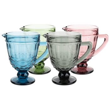 Predstavujeme vám elegantný džbán na vodu Savoy s objemom 1150 ml v jemnej zelenej farbe, ktorý je ideálnym doplnkom pre každú modernú domácnosť. Tento džbán je vyrobený z kvalitného skla, čo mu dodáva nielen estetický vzhľad, ale aj odolnosť…