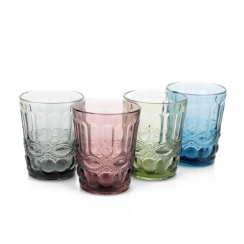 Pohár na vodu Savoy Typ 2 je elegantným doplnkom do každej domácnosti, ktorý zaujme svojím moderným vzhľadom a farebnou kombináciou. Tento set obsahuje štyri poháre s objemom 240 ml, ideálne pre každodenné použitie alebo špeciálne príležitosti. Poháre sú vyrobené z kvalitného skla, čo zaručuje…