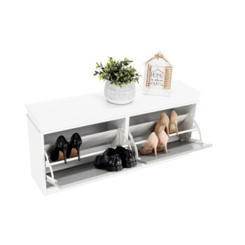 Predstavujeme vám moderný botník Seber Typ 4 v elegantnom farebnom prevedení biela/sivá, ktorý je ideálnym riešením pre vašu predsieň. Tento praktický kus nábytku od značky KONDELA ponúka nielen štýlový vzhľad, ale aj funkčnosť a dostatok úložného priestoru pre vaše…