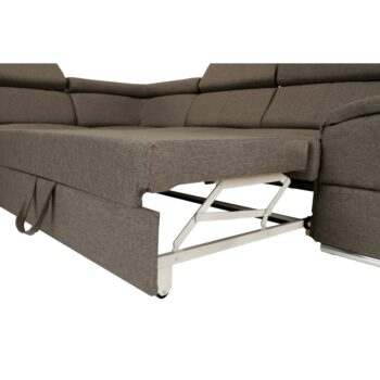 KONDELA Segoria Lux L/P rohová sedačka s rozkladom sivohnedá (taupe) - Image 4