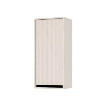 Obývací sektor SELESTA je v minimalistickom prevedení. Je spestrená dizajnom japonskej estetiky. Nábytok má elegantné vysoké nožičky, ktoré sú v čiernej farbe a sú vyrobené z kovu. Dodávajú nábytku ľahkosť. Výraznou dekoráciu nábytku sú drážkované čelá. Jednotlivé prvky SELESTA boli navrhnuté tak, aby každý prvok mohol byť použitý samostatne.Predná časť je vyrobená z kvalitného MDF materiálu v kombinácii s LTD o hrúbke 16 mm. Dosky sú nenáročné na údržbu. Korpus je vyrobený z LTD dosiek, s ABS hranami. Nožičky sú kovové, v čiernom prevedení. Farba: béžová pieskováRozmery:šírka: 46 cmvýška: 100 cmhĺbka: 32 cmDodávame v demontovanom stave.