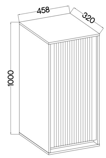 Obývací sektor SELESTA je v minimalistickom prevedení. Je spestrená dizajnom japonskej estetiky. Nábytok má elegantné vysoké nožičky, ktoré sú v čiernej farbe a sú vyrobené z kovu. Dodávajú nábytku ľahkosť. Výraznou dekoráciu nábytku sú drážkované čelá. Jednotlivé prvky SELESTA boli navrhnuté tak, aby každý prvok mohol byť použitý samostatne.Predná časť je vyrobená z kvalitného MDF materiálu v kombinácii s LTD o hrúbke 16 mm. Dosky sú nenáročné na údržbu. Korpus je vyrobený z LTD dosiek, s ABS hranami. Nožičky sú kovové, v čiernom prevedení. Farba: béžová pieskováZostava sa skladá z týchto prvkov:SELESTA  závesná skrinka 501 - rozmery (š,v,h): 46 x 100 x 32 cm,SELESTA  televízny stolík 312 - rozmery (š,v,h): 180 x 50 x 40 cm,SELESTA  kombinovaná komoda 822 - rozmery (š,v,h): 100 x 85 x 40 cm.Dodávame v demontovanom stave.