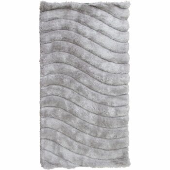 Koberec SELMA 80x150 cm v bielosivej farbe rozjasní a zútulní vašu izbu. Zaujímavý 3D vzor ihneď pritiahne vašu pozornosť. V tej chvíli máte chuť sa vyzuť a naboso prejsť po jeho sivých vlnách. Vyrobený je zo 100% polyesteru. Ak hľadáte nový moderný koberec, ktorý bude vyzerať útulne, elegantne,…