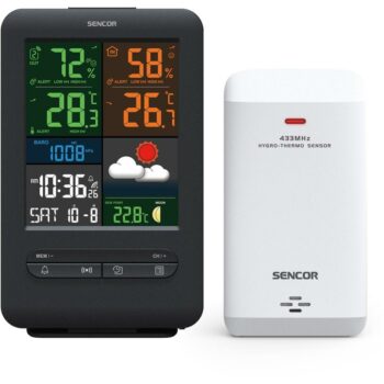 SENCOR 7300 meteostanica s bezdrôtovým snímačom