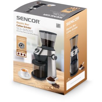 SENCOR SCG 6050SS mlynček na kávu