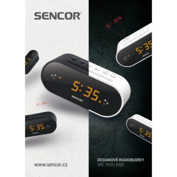 SENCOR SRC 3100 W rádiobudík s projekciou 35048703