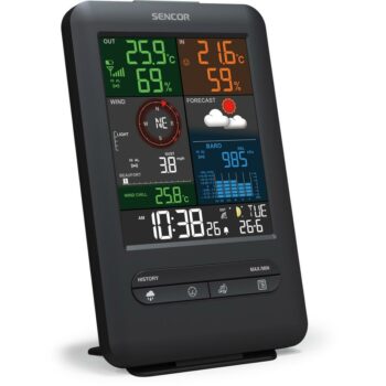 SENCOR SWS 9300 profesionálna meteostanica s bezdrôtovým snímačom 5v1