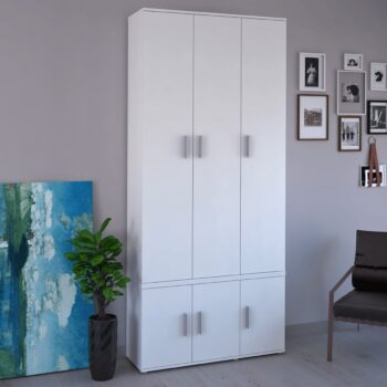 Predstavujeme vám trojdverovú šatníkovú skriňu SERVO TYP 2 v elegantnom bielom prevedení, ktorá je ideálnym riešením pre moderné interiéry. Praktické a štýlové riešenie pre vašu domácnosť. Šatníková skriňa Servo Typ 2 je vyrobená z kvalitného aglomerovaného materiálu vo forme laminovanej…