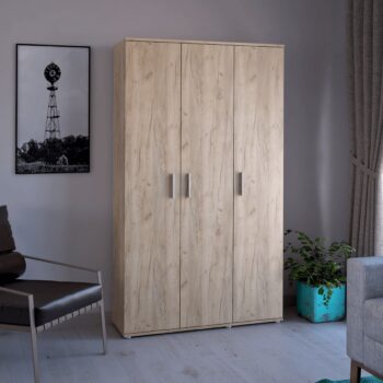 Predstavujeme vám trojdverovú šatníkovú skriňu SERVO TYP 2 v elegantnom prevedení dub artisan, ktorá je ideálnym riešením pre moderné interiéry. Praktické a štýlové riešenie pre vašu domácnosť. Šatníková skriňa Servo Typ 2 je vyrobená z kvalitného aglomerovaného materiálu vo forme laminovanej…
