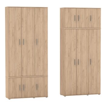 Predstavujeme vám trojdverovú šatníkovú skriňu SERVO TYP 2 v elegantnom prevedení dub artisan, ktorá je ideálnym riešením pre moderné interiéry. Praktické a štýlové riešenie pre vašu domácnosť. Šatníková skriňa Servo Typ 2 je vyrobená z kvalitného aglomerovaného materiálu vo forme laminovanej…