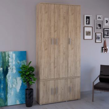 Predstavujeme vám trojdverovú šatníkovú skriňu SERVO TYP 2 v elegantnom prevedení dub artisan, ktorá je ideálnym riešením pre moderné interiéry. Praktické a štýlové riešenie pre vašu domácnosť. Šatníková skriňa Servo Typ 2 je vyrobená z kvalitného aglomerovaného materiálu vo forme laminovanej…