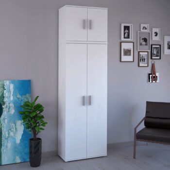 Predstavujeme vám dvojdverovú šatníkovú skriňu Servo Typ 5 v elegantnom bielom prevedení, ktorá je ideálnym riešením pre moderné interiéry. Táto skriňa od renomovanej značky KONDELA ponúka praktické a štýlové úložné riešenie pre vašu domácnosť. Šatníková skriňa Servo Typ 5 je vyrobená…