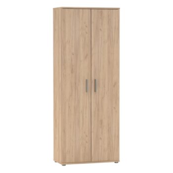 Predstavujeme vám dvojdverovú šatníkovú skriňu Servo Typ 5 v elegantnom prevedení dub artisan, ktorá je ideálnym riešením pre moderné interiéry. Táto skriňa od renomovanej značky KONDELA ponúka praktické a štýlové úložné riešenie pre vašu domácnosť.