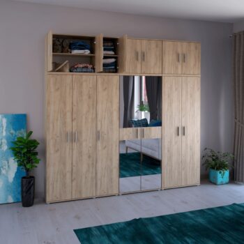Predstavujeme vám dvojdverovú šatníkovú skriňu SERVO TYP 6 v elegantnom prevedení dub artisan, ktorá je ideálnym riešením pre moderné interiéry. Praktické a štýlové riešenie pre vašu domácnosť. Šatníková skriňa Servo Typ 6 je vyrobená z kvalitného aglomerovaného materiálu vo forme laminovanej…