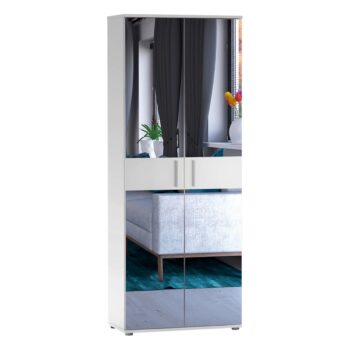 Predstavujeme vám policovú dvojdverovú skriňu so zrkadlom SERVO TYP 7 v elegantnom bielom prevedení, ktorá je ideálnym riešením pre moderné interiéry. Praktické a štýlové riešenie pre vašu domácnosť. Policová skriňa Servo Typ 7 je vyrobená z kvalitného aglomerovaného materiálu vo forme…