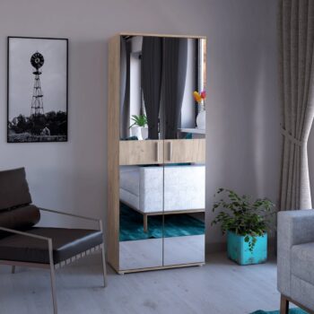 Predstavujeme vám policovú dvojdverovú skriňu so zrkadlom SERVO TYP 7 v elegantnom prevedení dub artisan, ktorá je ideálnym riešením pre moderné interiéry. Praktické a štýlové riešenie pre vašu domácnosť. Policová skriňa Servo Typ 7 je vyrobená z kvalitného aglomerovaného materiálu vo forme…