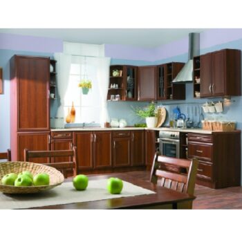 Rustikálna kuchynská skrinka SICILIA D60ZL P je predpripravená na vstavanú chladničku. Skladá sa z dvoch častí uzavretých dvierkami. Pravé prevedenie umožňuje otváranie dvierok do pravej strany. Skrinka je na výber aj v ľavom prevedení. Systém Sicilia je sektorová kuchynská zostava vyrobená…