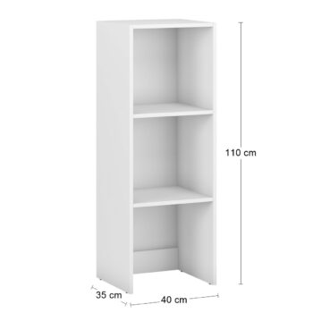 Vytvorte si potrebný priestor s policovým regálom SIGNES OPA 400 v bielom prevedení, s rozmerom (ŠxHxV): 40x35x110 cm. Vďaka jednotlivým hotovým komponentom modulárneho systému Signes, sa podarí vyskladať veľké množstvo variácií praktického šatníka podľa vašich najtajnejších predstáv. Rozmery…