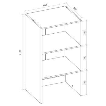 Vytvorte si potrebný priestor s policovým regálom SIGNES OPB 600 v prevedení dub sonoma, s rozmerom (ŠxHxV): 60x50x110 cm. Vďaka jednotlivým hotovým komponentom modulárneho systému Signes, sa podarí vyskladať veľké množstvo variácií praktického šatníka podľa vašich najtajnejších predstáv. Rozmery…