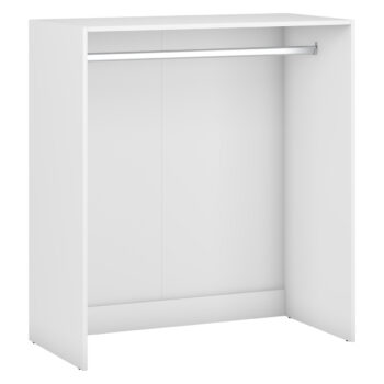 Vytvorte si potrebný priestor s otvorenou šatníkovou skrinkou SIGNES VT2 1000 v bielom prevedení, s rozmerom (ŠxHxV): 100x50x110 cm. Súčasťou balenia je vešiaková tyč. Vďaka jednotlivým hotovým komponentom modulárneho systému Signes, sa podarí vyskladať veľké množstvo variácií praktického šatníka…