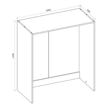 Vytvorte si potrebný priestor s otvorenou šatníkovou skrinkou SIGNES VT2 1000 v bielom prevedení, s rozmerom (ŠxHxV): 100x50x110 cm. Súčasťou balenia je vešiaková tyč. Vďaka jednotlivým hotovým komponentom modulárneho systému Signes, sa podarí vyskladať veľké množstvo variácií praktického šatníka…