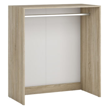 Vytvorte si potrebný priestor s otvorenou šatníkovou skrinkou SIGNES VT2 1000 v prevedení dub sonoma, s rozmerom (ŠxHxV): 100x50x110 cm. Súčasťou balenia je vešiaková tyč. Vďaka jednotlivým hotovým komponentom modulárneho systému Signes, sa podarí vyskladať veľké množstvo variácií praktického…