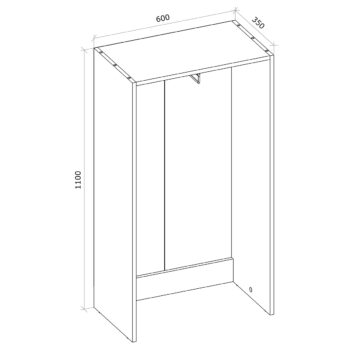 Vytvorte si potrebný priestor s otvorenou šatníkovou skrinkou SIGNES VV3 600 v prevedení dub sonoma, s rozmerom (ŠxHxV): 60x35x110 cm. Disponuje výsuvným teleskopickým vešiakom. Vďaka jednotlivým hotovým komponentom modulárneho systému Signes, sa podarí vyskladať veľké množstvo variácií praktického…
