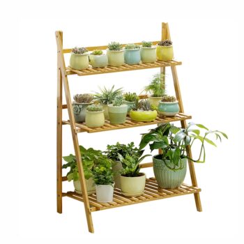 Skladací regál NEPEL TYP 1 je skvelý pomocník či už na kvety, knihy či iné dekorácie. Rozmery regálu sú (ŠxHxV): 70x40x96 cm. Na jeho výrobu bol použitý kvalitný bambus. Regál disponuje tromi policami. Nosnosť na policu je 10 kg. Vďaka tomu, že je skladací tak nezaberie veľa miesta. Vhodný je ako…
