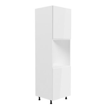 Potravinová skrinka AURORA D60P umožňuje vyskladať si kuchyňu podľa vlastných predstáv. Rozmery skrinky sú (ŠxHxV): 57x56x59,5 cm. Skrinka je rozdelená na tri časti s dvomi dvierkami. Dvierka sa otvárajú bez úchytiek. Je vyrobená z kvalitnej MDF (drevovláknitá doska) a korpusu z laminovanej DTD …
