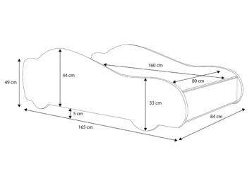 Hľadáte originálny kúsok, ktorý oživí izbu Vášho malého nezbedníka a vnesie do nej jedinečnosť a originalitu v téme Spidermana? Detská posteľ s matracom SLAND 80x160 cm naplní sny Vašich ratolestí o ich vysnívanej, vytúženej izbe. Korpus postele je vyrobený z kvalitnej a pevnej laminovanej DTD…