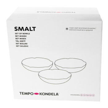 Predstavujeme vám elegantnú sadu servírovacích misiek (3 ks) Smalt v moderných farbách sivá, tyrkysová a krémová. Tieto misky sú ideálnym doplnkom pre každú domácnosť, ktorá si potrpí na štýlové a funkčné vybavenie kuchyne. Vďaka svojmu modernému vzhľadu sa skvele hodia do interiéru a dodajú…