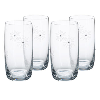 Predstavujeme vám sadu pohárov SNOWFLAKE DRINK (4 ks), ktoré sú ideálnym doplnkom pre každú domácnosť. Tieto elegantné poháre bez stopky s objemom 460 ml sú vyrobené z kvalitného skla. Poháre majú moderný vzhľad a vianočný dizajn v podobe bielych vločiek…