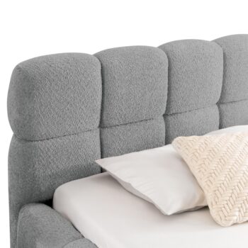 Posteľ Sorena 200 sa dokonale hodí do moderných a elegantných interiérov, kde sa stane dominantným prvkom spálne. Vďaka svojmu jedinečnému prevedeniu a pohodlnému čalúneniu poskytuje nielen estetický zážitok, ale aj maximálny komfort pri oddychu. Čalúnená…