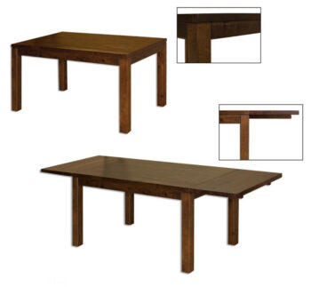 ST172 Jedálenský stôl rozkladací, hrúbka pracovnej dosky 4 cm. Stôl z pevného bukového masívu vhodný do kuchyne či jedálne. Rozkladá sa rozložením jedného krídla šírky 45 cm. Plocha pred rozložením: 160x90 cm, po rozložení: 205x90 cm. Základné farebné prevedenie bez morenia: buk (Dr-buk-naturalny). Možnosť namorenia na odtieň  lausane, rustikal, gray za 10%-ný príplatok alebo jelša, geteborg, čerešňa, koňak, orech za 20%-ný príplatok. Drevo je špeciálne upravené lakovaním na ochranu pred poškodením a zaručuje dlhú životnosť nábytku.Vyberte si typ zakončeniaA - zakončenie - doska je rovnáB - zakončenie - doska prečnieva