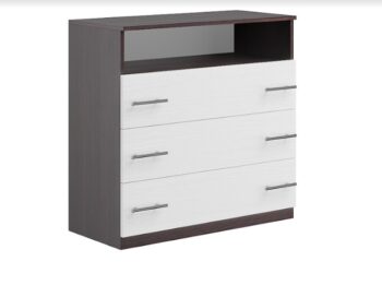 Elegantná spálňová zostava STANA vám umožní zariadiť si spálňu za mimoriadne priaznivú cenu a pritom štýlovo. Je vyrobená z kvalitnej 166 mm hrubej LTD dosky nenáročnej na udržiavanie. Úchyty sú plastové.Farebné prevedenie biele drevo/wenge.Spálňová zostava obsahuje: manželská posteľ 160x200 (ŠxVxH) 170x95x2052x nočný stolík (ŠxVxH): 45x49,5x43komoda (ŠxVxH): 80x84x46šatníková skriňa (ŠxVxH): 160x205x67 cm.Rošt nie je súčasťou postele, odporúča sa dokúpiť rošť s rámom, nie lamelový rošt.Matrac nie je v cene postele, odporúča sa dokúpiť matrac v rozmere 160 x 200 cm. Dodávame v demonte.  