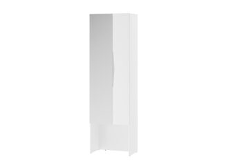 Skriňa STAND je jedným z prvkov atraktívneho nábytku STAND. Zaujme vás svojim dizajnom a funčknosťou.Je vyrobená z MDF dosiek. Tie sú pokryté matnou fóliou v modernej bielej farbe.Skriňa je dvojdverová. Vo vrchnej časti je jedna polica. Pod ňou je výsuvná vešiaková tyč. Skriňa je bez úchytov.Rozmery (š,v,h): 60 x 199 x 38 cm.Nábytok STAND je v modernom a minimalistickom prevedení. Vďaka svojej univerzálnosti ho môžete použiť do rôznych miestností vášho domu. Výborne sa hodí do predsiene, obývačky alebo jedálne. Záleží len na vás a vašej fantázii, kde tento nábytok použijete. Jasné farby nábytku STAND rozsvietia a zútulnia interiér. Vďaka nemu sa budete cítiť u vás doma výborne.Dodávame v demontovanom stave. Záruka 24 mesiacov.