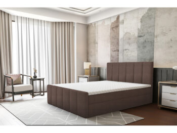 Boxspringová manželská posteľ Star 140 v elegantnej hnedej farbe je ideálnym riešením pre tých, ktorí hľadajú moderný a praktický nábytok do spálne. Táto posteľ od renomovanej značky KONDELA ponúka nielen komfortný spánok, ale aj úložný priestor, ktorý oceníte…