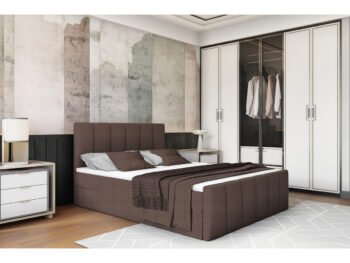 Boxspringová manželská posteľ Star 140 v elegantnej hnedej farbe je ideálnym riešením pre tých, ktorí hľadajú moderný a praktický nábytok do spálne. Táto posteľ od renomovanej značky KONDELA ponúka nielen komfortný spánok, ale aj úložný priestor, ktorý oceníte…