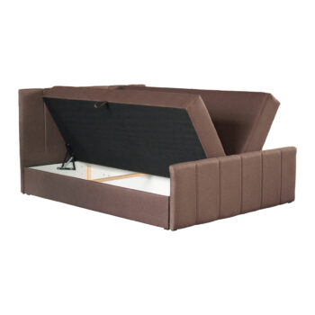 KONDELA Star 160 boxspringová manželská posteľ hnedá - Image 6